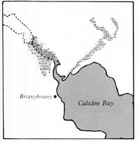 Western map of caledon bay