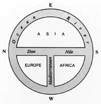 Early western christian mappamundi